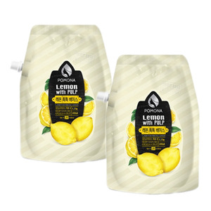 포모나 레몬 톡톡베이스 세트 (1.2kg x 2개)