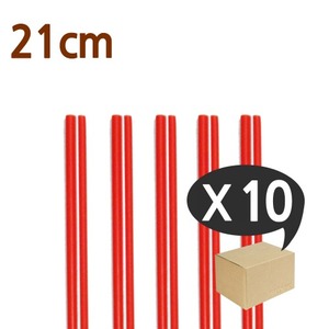 21cm 커피스틱 레드 1박스(1000개x10봉)