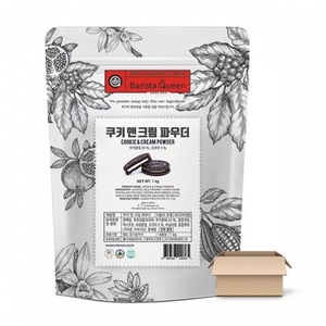 바리스타퀸 쿠키앤크림 파우더 1박스(1kg x 10개)
