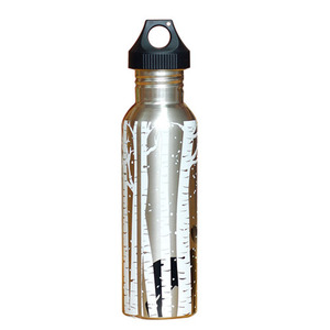 에코틴 스테인레스 스틸 물병 750ml Ecoteen Stainless Steel Water Bottles / Birch Moose